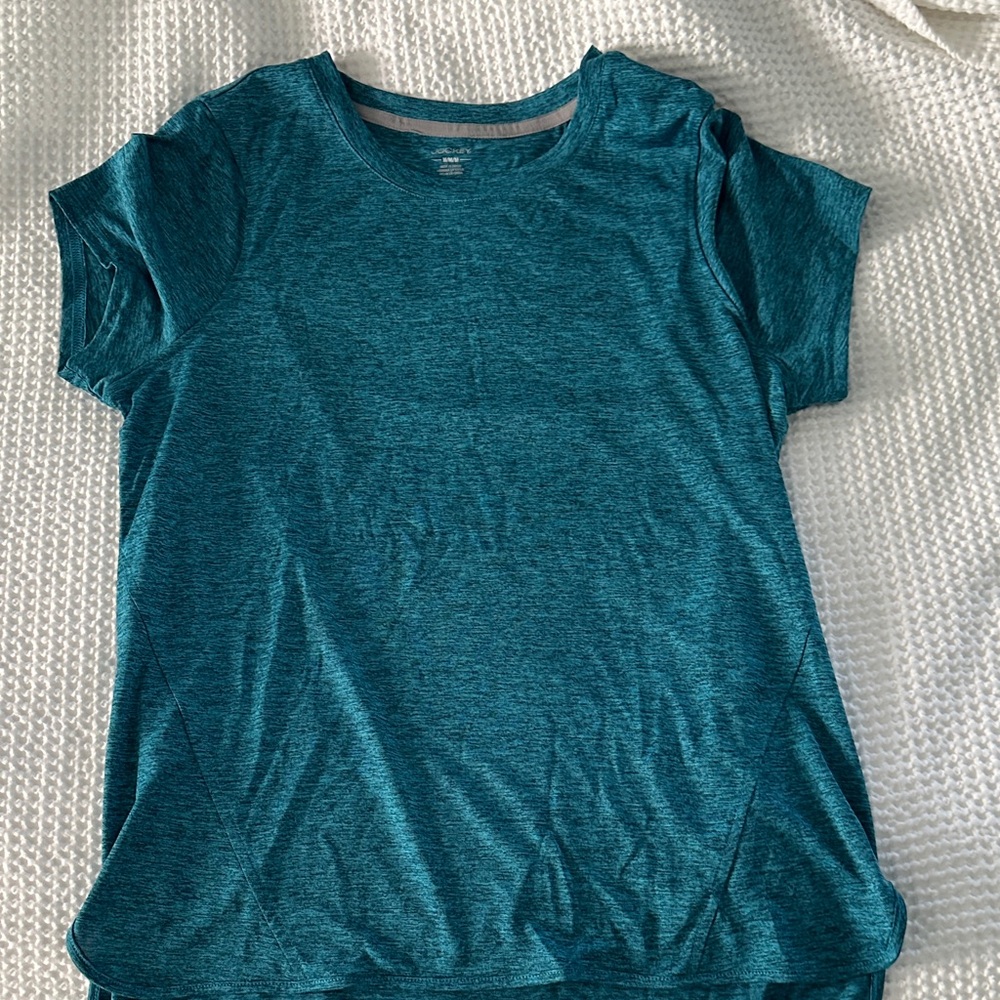 Jockey Teal Short Sleeve Women's Tee